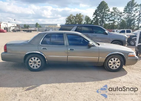 2003 Mercury Grand Marquis Ls из США, поврежденный, VIN 2MEFM75W43X695592